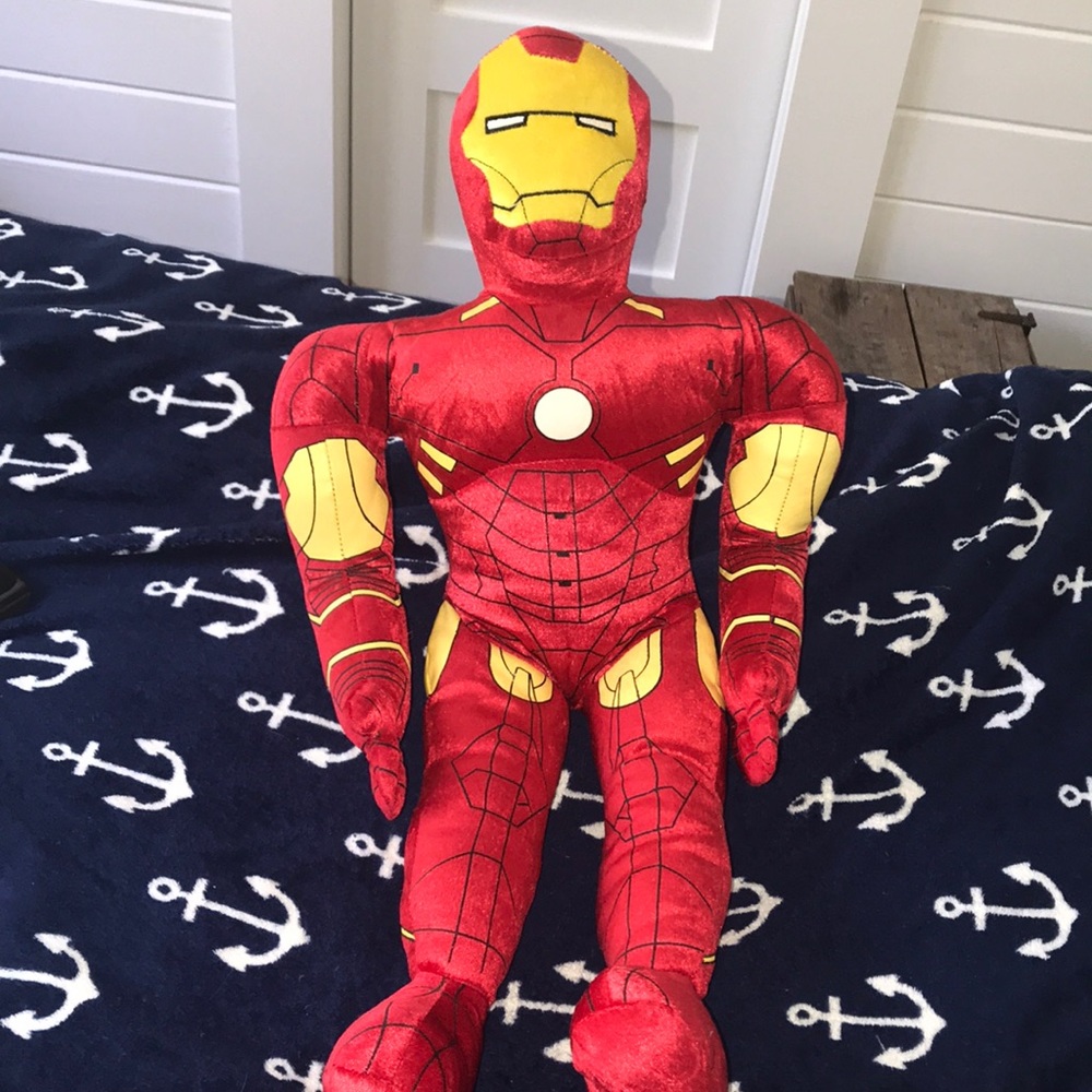 Large Iron Man stuffed animal